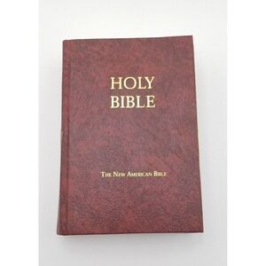 Fireside New American Bible NAB‎ School and Church Edition Indexed Burgundy Gold